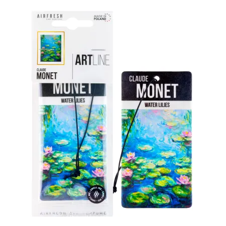 Monet Water Lilies - ArtLine Zawieszki do auta, zapachy inspirowane